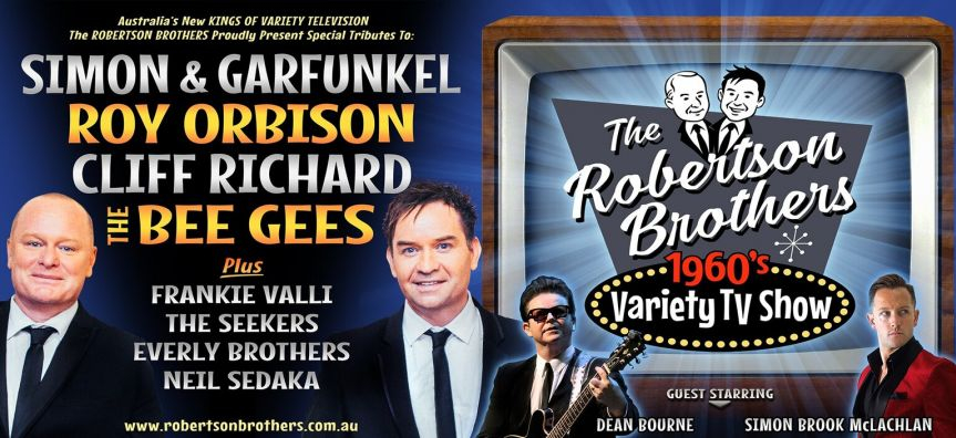 Robertson Brothers 60's Variety TV Show poster