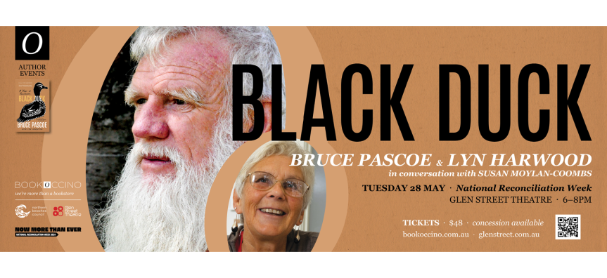 Event image of Bruce Pascoe and Lyn Harwood in conversation