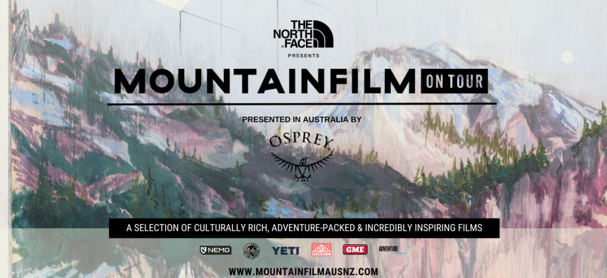 Mountainfilm On Tour with sponsor logos 